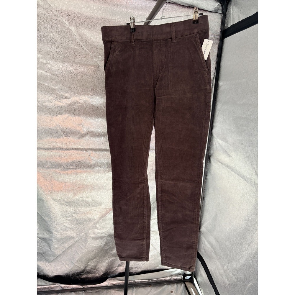 Juicy Couture California Skinny Corduroy Jeans Black Sz 6 NWT JJCP085
